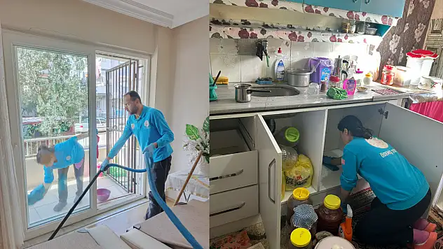 ÖDEMİŞ'TE VEFA PROGRAMI KAPSAMINDA YÜZLERCE HANEYE HİZMET