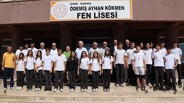 ÖDEMİŞ TİCARET BORSASI'NDAN AYHAN KÖKMEN FEN LİSESİNE DESTEK