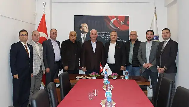 ÖDEMİŞ TİCARET ODASI'NDAN ÖDEMİŞ TİCARET BORSASI'NA ZİYARET