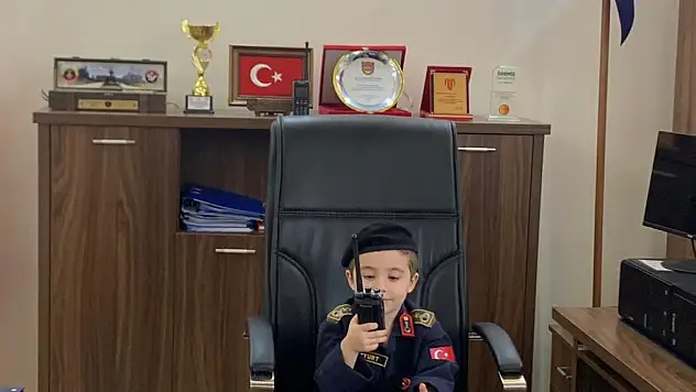 Ödemişli Minik Komutandan 23 Nisan Mesajı