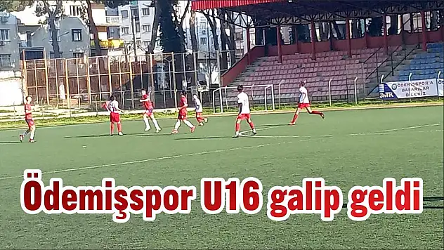 Ödemişspor U16 galip geldi