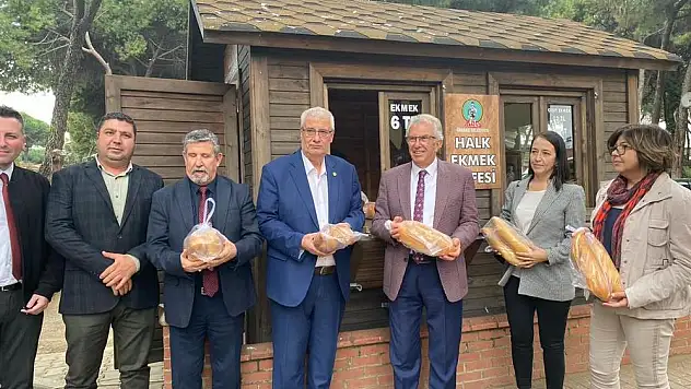 Ödemiş'te 7. halk ekmek büfesi açıldı