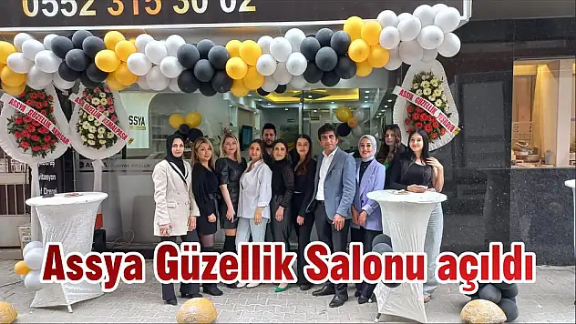 Ödemiş'te Assya Güzellik Salonu Akıncılar Mahallesinde Hizmete Açıldı