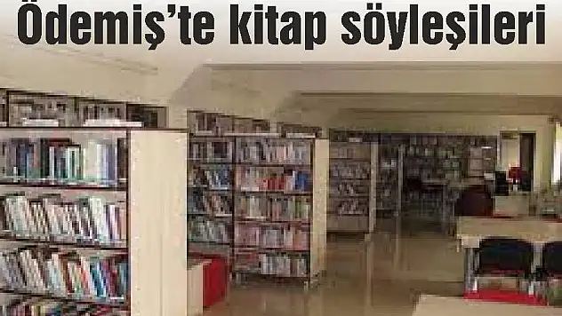 Ödemiş'te kitap söyleşileri