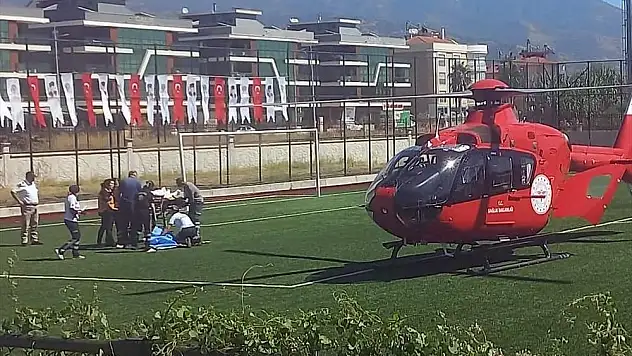 Ödemiş’te meydana gelen kaza sonucu yaralanan bir kişi İzmir’e sevk edildi