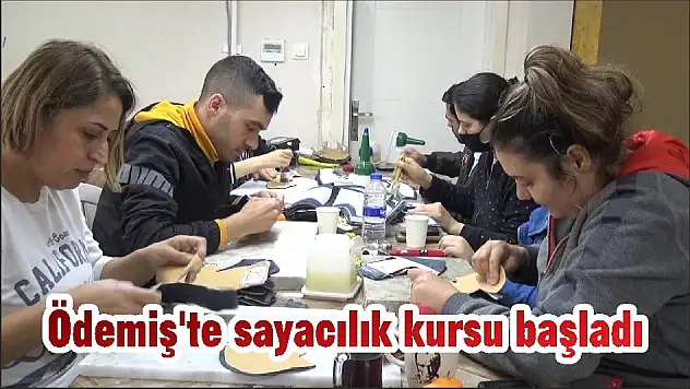 Ödemiş’te sayacılık kursu başladı