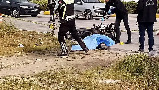 Ödemiş'te trafik kazası, bir ölü