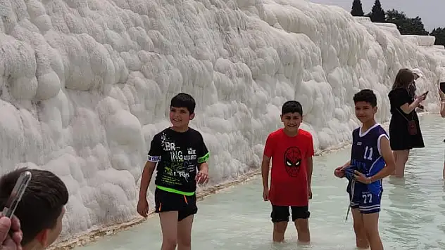 Öğrencilerimiz Pamukkale’de