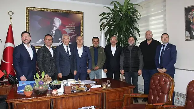 ÖTO'DAN ÖDEMİŞ BELEDİYE BAŞKANI'NA ZİYARET