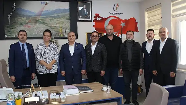 ÖTO'DAN ÖDEMİŞ TAPU MÜDÜRÜNE ZİYARET