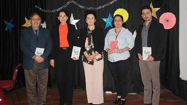 ŞAİR VE YAZAR MEHTAP ALTAN ÖDEMİŞ'TE 'KADINA ŞİDDET' TEMALI KONFERANS VERDİ