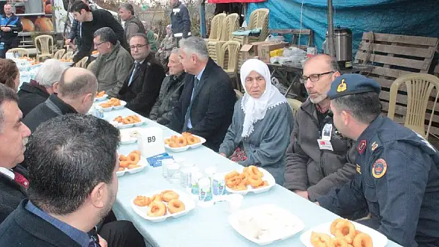 Şehit Piyade Komando Üsteğmen Yavuz için Ödemiş’te lokma hayrı yapıldı