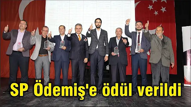 SP Ödemiş'e ödül verildi