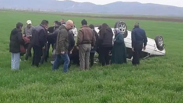 Tarım arazisinde feci kaza… 4 kişi yaralandı