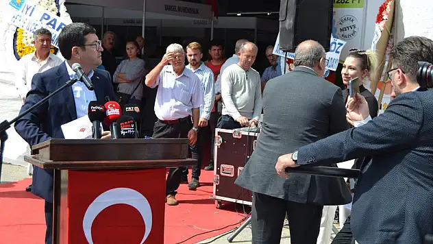 Tarım Fuarı açılışında CHP ve AK Parti’liler arasında gerginlik çıktı