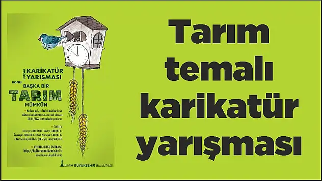 Tarım temalı karikatür yarışması