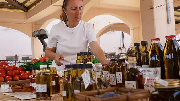 Tarla'dan sofra'ya üretici pazarı düzenlendi