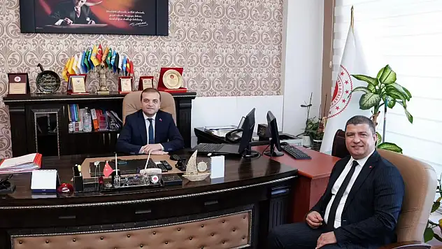 Tire Belediye Başkanı Hayati Okuroğlu'ndan Başsavcı Burak Hazinedaroğlu'na Ziyaret