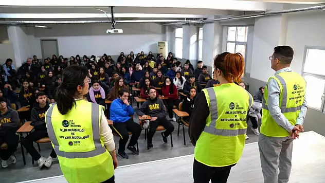 Tire Belediyesi'nden Öğrencilere Çevre Bilinci Eğitimi
