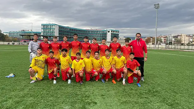 TİRE BELEDİYESPOR U14 TAKIMI, GOL YAĞMURUYLA GALİP: 8-2