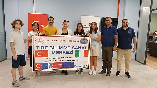Tire BİLSEM, Erasmus+ Deneyimlerini İlçe Milli Eğitim Müdürüyle Paylaştı