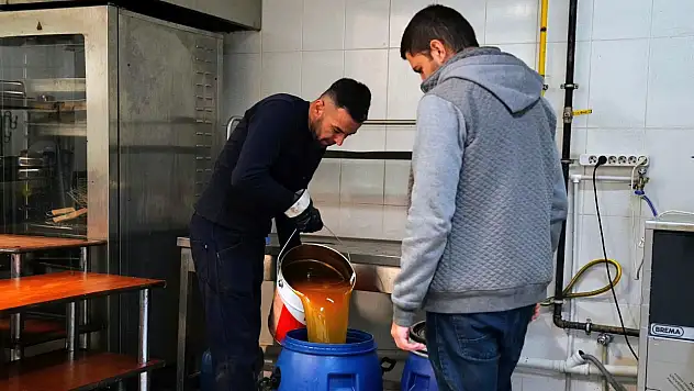 Tire'de Atık Yağlar Geri Dönüşüme Kazandırılıyor