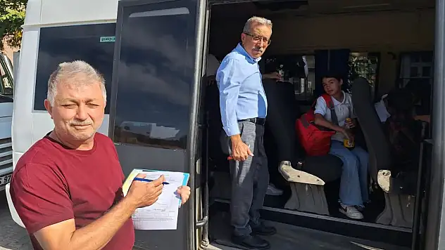 Tire'de Öğrenci Servislerine Sıkı Denetim