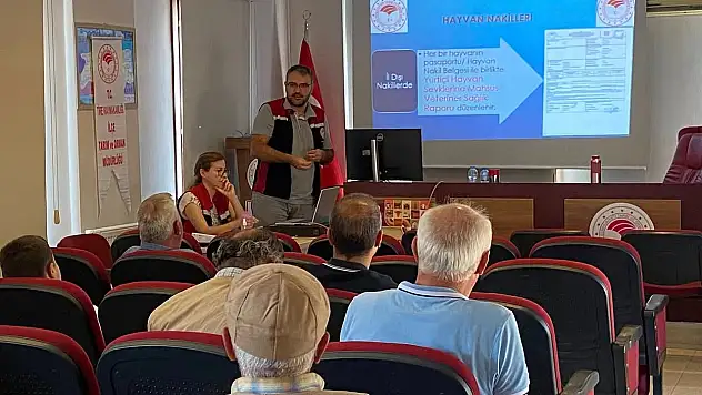 Tire'de Şap Hastalığına Karşı Bilgilendirme Toplantısı