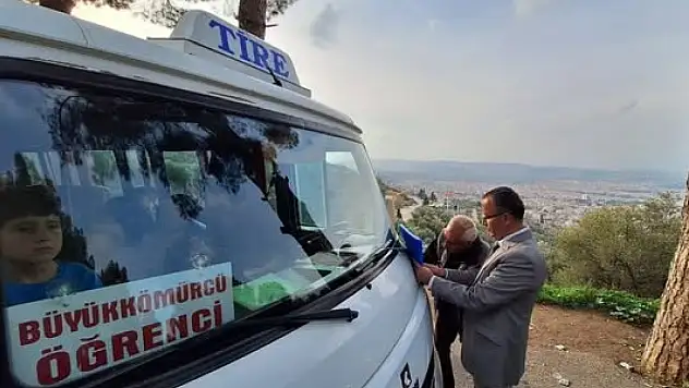 Tire'de Taşımalı ve Özel Eğitim Servisleri Denetlendi