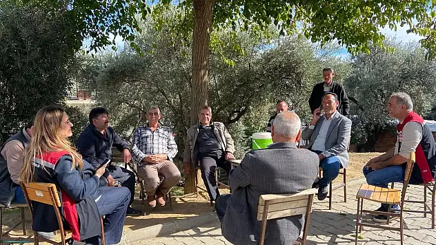 Tire'de Üreticilerle Tarım Toplantısı Düzenlendi