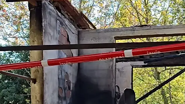 Tire'de yangın faciası: 1 ölü, 1 ağır yaralı