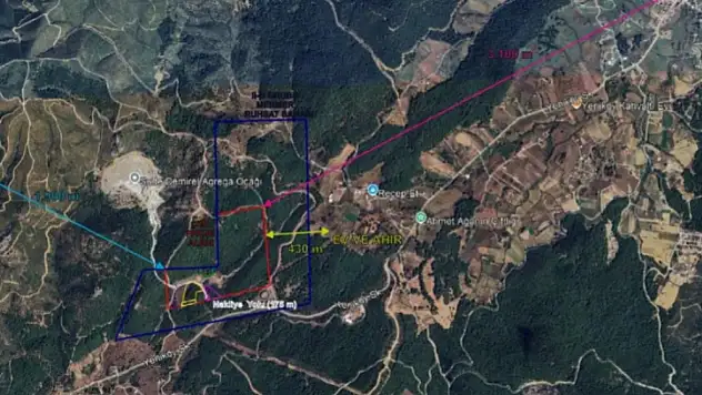 Tire'de Zeytinliklerin Yanına Taş Ocağına İzin Çıkmadı!
