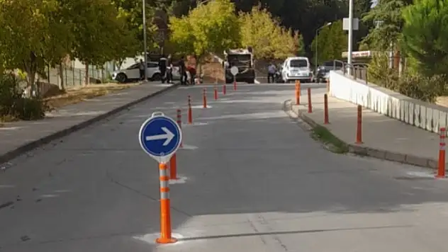 Tire Devlet Hastanesi Acil Servis Girişinde Trafik Düzenlemesi Yapıldı
