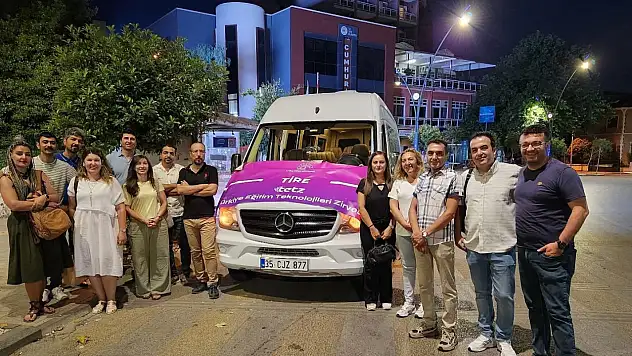 Tire Eğitim Ailesi, Eğitim Teknolojileri Zirvesi'nde Yerini Aldı