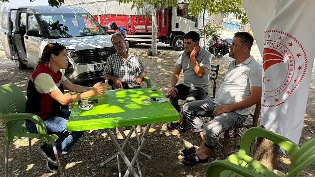 Tire İlçe Tarım Müdürlüğü'nden Kireli'de Üreticilere Hastalık ve Ari İşletme Bilgilendirmesi