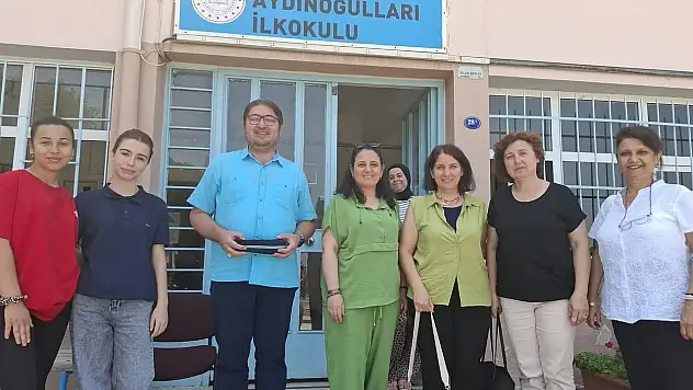 Tire Mesleki ve Teknik Anadolu Lisesi'nden Kardeş Okul Aydınoğlu İlkokulu'na Anlamlı Ziyaret