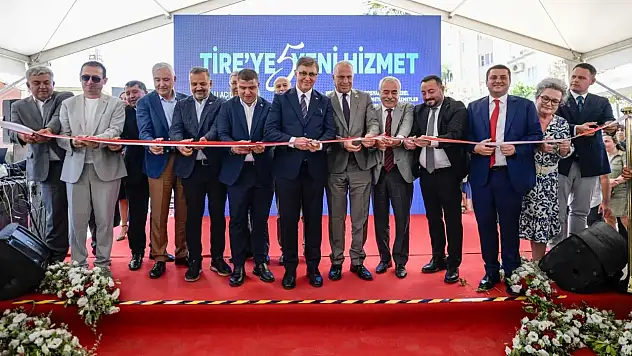 Büyükşehir'den Tire'ye hizmet yağmuru