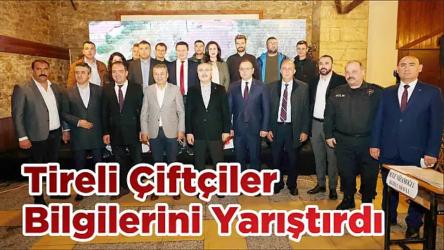 Tireli Çiftçiler Bilgilerini Yarıştırdı