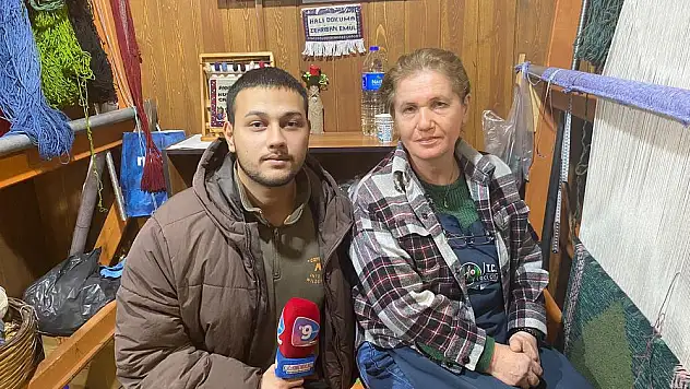 TİRE'NİN TEK HALI DOKUMACISI