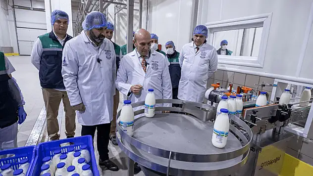 Tunç Soyer: Ege Bölgesi’nin en büyük süt fabrikasını açıyoruz