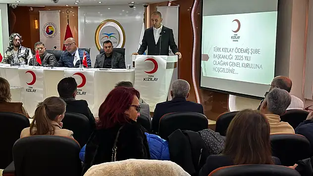Türk Kızılayı Ödemiş Şubesi'nde Yeni Dönem Başladı: İsmail Ekmekçi Başkan Seçildi