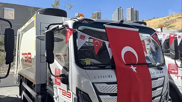 Türkiye Belediyeler Birliği'nden Kiraz'a Araç Takviyesi