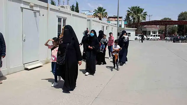 Türkiye’de 554 bin 609 Suriyeli gönüllü geri dönüş yaptı