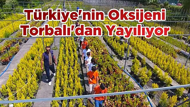 Türkiye'nin Oksijeni Torbalı'dan Yayılıyor