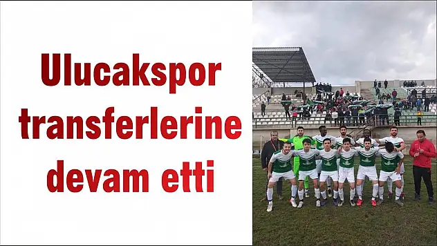Ulucakspor transferlerine devam etti