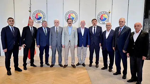 UMAT'tan TOBB Başkanı Hisarcıklıoğlu'na Ziyaret