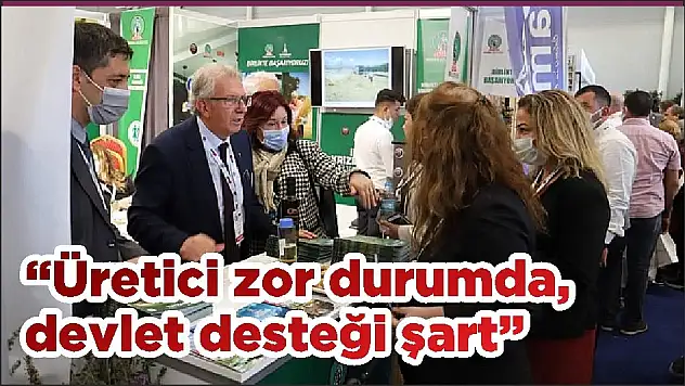 'Üretici zor durumda, devlet desteği şart'