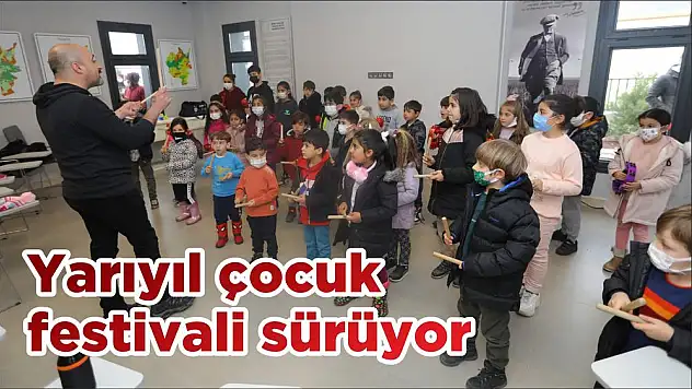 Yarıyıl çocuk festivali sürüyor