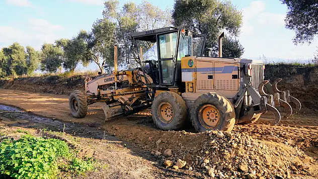 Yeğenli'de Üretim Yolu Çalışması Başladı