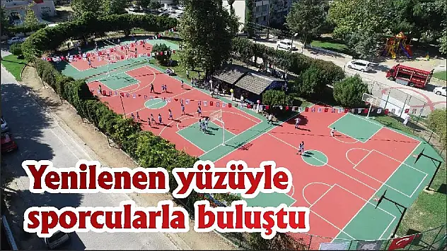 Yenilenen yüzüyle sporcularla buluştu